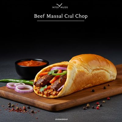 Beef Masala Chop (Roll)